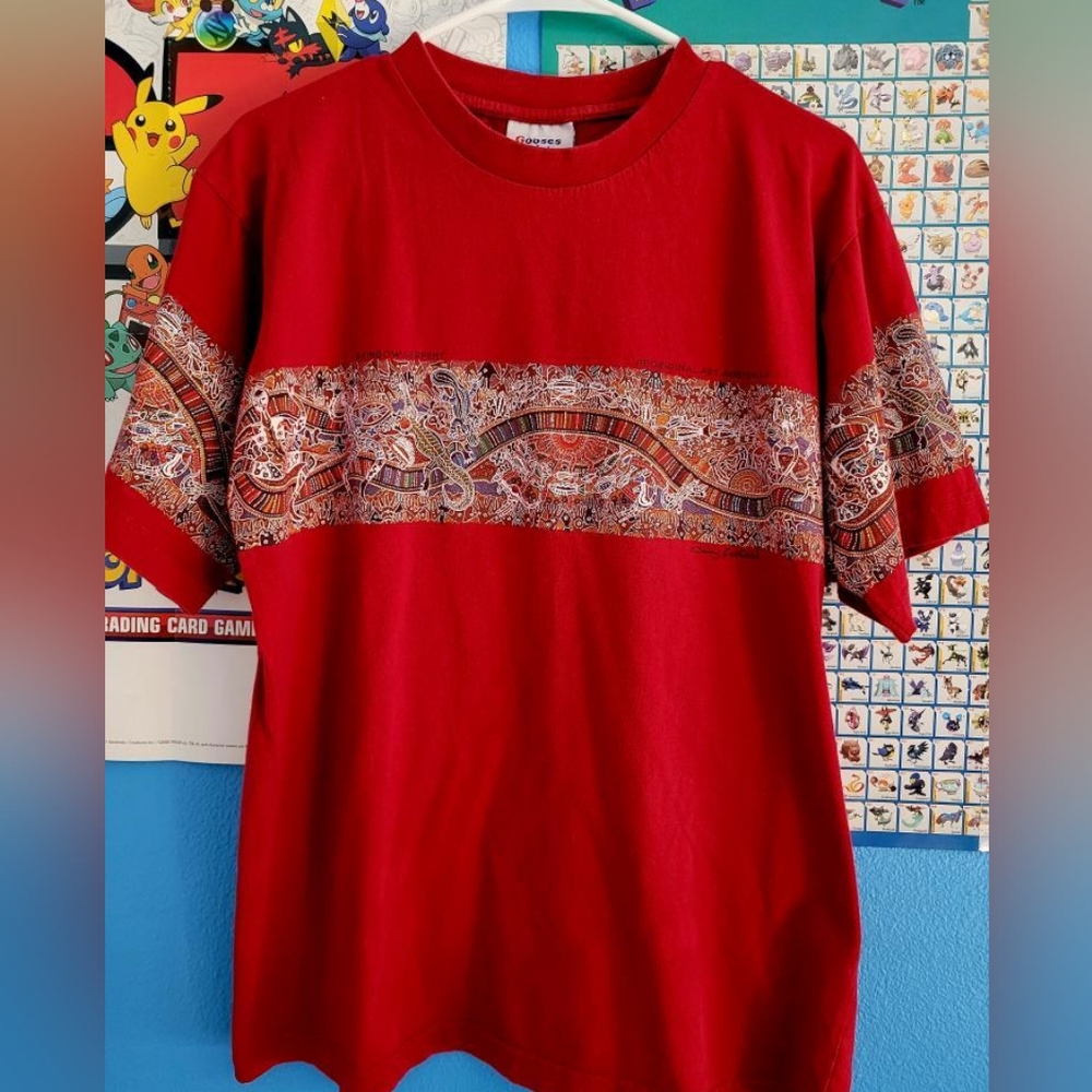Vintage 90s Aboriginal Art Danny Eastwood T-Shirt XL